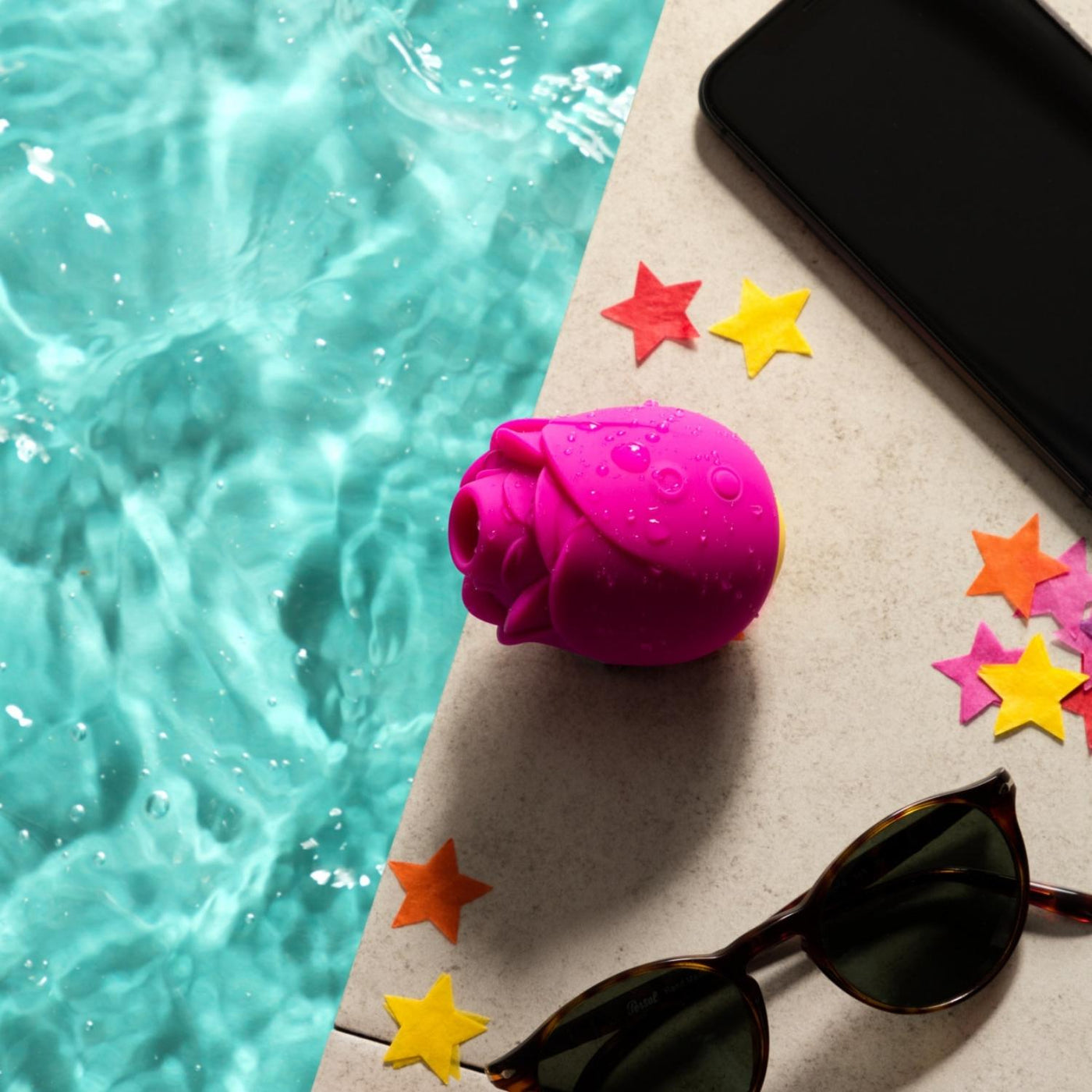ROMP Rose Rechargeable Clitoral Stimulator (Limited Edition - Fall In Love is Love ROMP Rose Rechargeable Clitoral Stimulator (Limited Edition - Fall In Love is Love