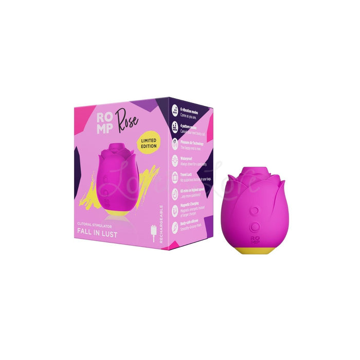 ROMP Rose Rechargeable Clitoral Stimulator (Limited Edition - Fall In Lust)