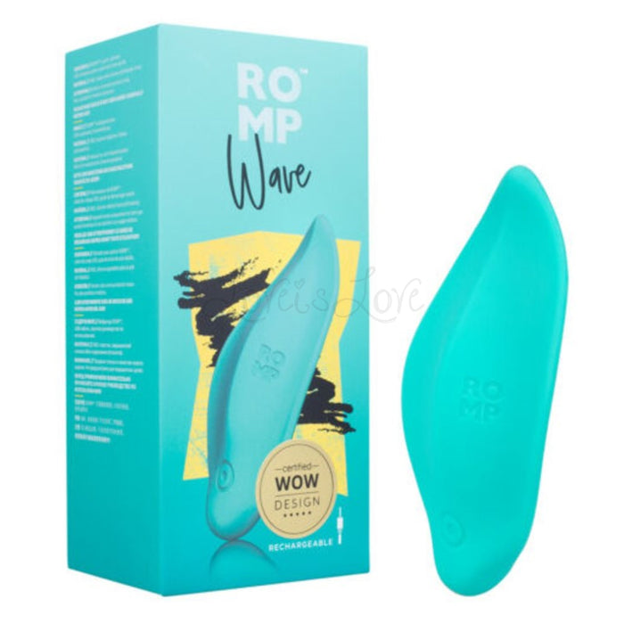 ROMP Wave Rechargeable Silicone Clitoral Vibrator (Authorized Dealer)(Last Piece)