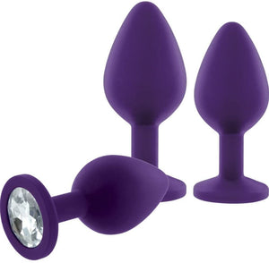Rianne S Soiree Booty Plug Set 3x Purple buy at LoveisLove U4Ria Singapore