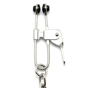 Rimba 8036 Nipple clamps with chain and lever clamp Buy in Singapore LoveisLove U4Ria 