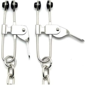 Rimba 8036 Nipple clamps with chain and lever clamp Buy in Singapore LoveisLove U4Ria 
