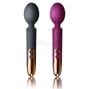 Rocks-off 10 Speed Oriel Rechargeable Wand Black or Fuchsia Buy in Singapore LoveisLove U4Ria 