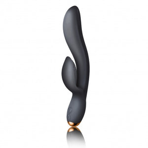 Rocks-Off 10 Speed Regala Rechargeable Silicone Rabbit Vibrator Black Buy in Singapore LoveisLove U4Ria 