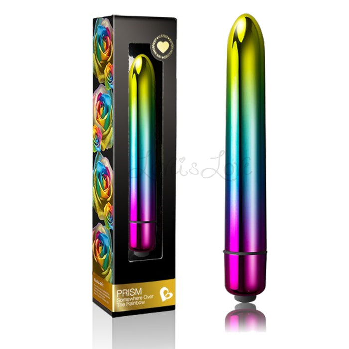 Rocks-Off Prism 10 Speed Vibrator Metallic Rainbow