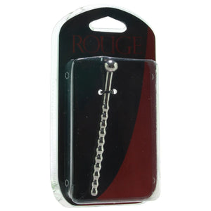 Rouge Stainless Steel Beaded Urethral Sound With Stopper Buy In Singapore Love Is Love u4ria Sex Toys