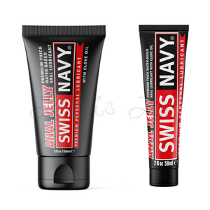 Swiss Navy Anal Jelly Premium Thick Water-Based Anal Lubricant With Clove Oil