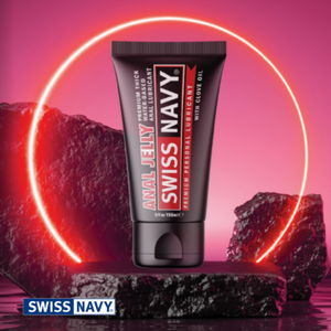 Swiss Navy Anal Jelly Premium Thick Water-Based Anal Lubricant With Clove Oil