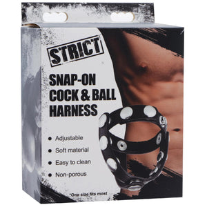 STRICT Strap-On Cock and Ball Harness buy in Singapore LoveisLove U4ria