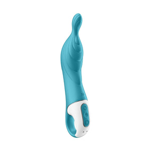 Satisfyer A-Mazing 2 A-Spot Vibrator Grey or Turquoise Buy in Singapore LoveisLove U4Ria