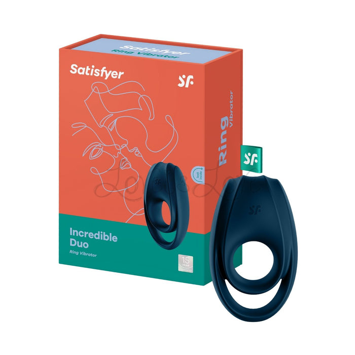 Satisfyer Incredible Duo Dual Cock Ring Vibrator