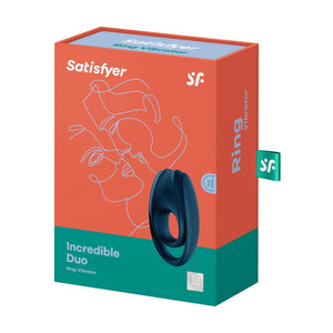 Satisfyer Incredible Duo Dual Cock Ring Vibrator Buy in Singapore LoveisLove U4Ria