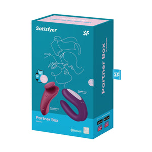 Satisfyer Partner Box 1 (Double Joy + Sexy Secret) Buy in Singapore LoveisLove U4Ria