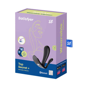 Satisfyer Top Secret Plus Wearable Vibrator for G-Spot and Anal Stimulation Buy in Singapore LoveisLove U4Ria