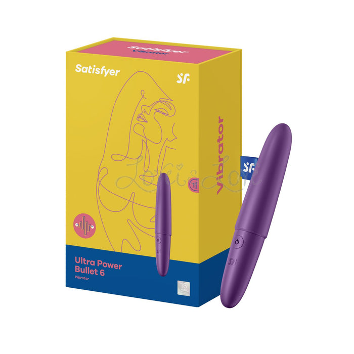Satisfyer Ultra Power Bullet 6 Round Tip Bullet Vibrator