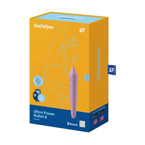 Satisfyer Ultra Power Bullet 8 Tapered Tip Bullet Vibrator Lilac Buy in Singapore LoveisLove U4Ria