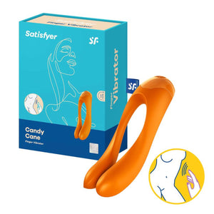 Satisfyer Candy Cane Finger Vibrator Buy in Singapore LoveisLove U4Ria 