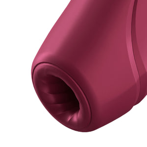 Satisfyer Curvy 1+ App-Controlled Air Pulse Stimulator Red buy in Singapore LoveisLove U4ria