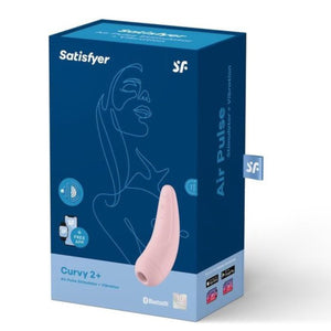 Satisfyer Curvy 2+  with App-controlled Pink Buy in Singapore LoveisLove U4Ria 