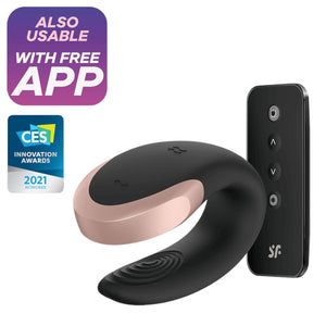 Satisfyer Double Love With Remote Control and App-Controlled Buy in Singapore LoveisLove U4Ria 