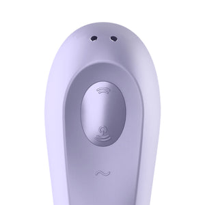 Satisfyer Dual Pleasure App-Controlled Clit Vibrator Mauve buy in Singapore LoveisLove U4ria