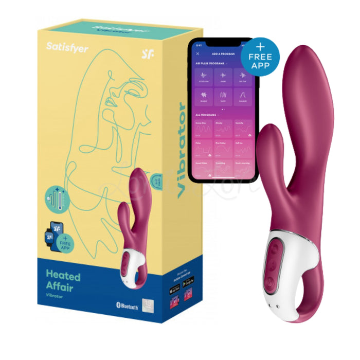 Satisfyer Heated Affair G Spot Vibrator Pink