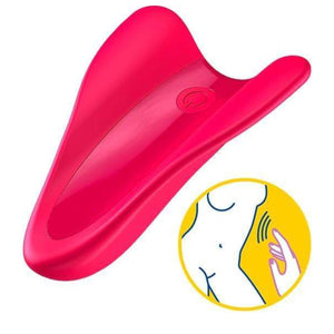 Satisfyer High Fly Finger Vibrator Yellow or Red buy in Singapore LoveisLove U4ria