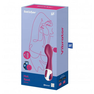 Satisfyer Hot Spot Heated G Spot Vibrator Pink love is love buy sex toys singapore u4ria