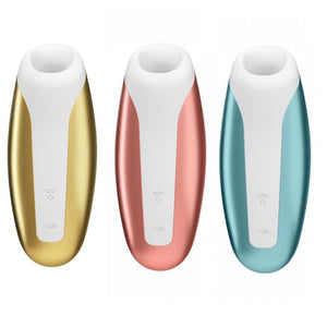 Satisfyer Love Breeze Air Pulse Stimulator Yellow or Copper or Ice Blue buy in Singapore LoveisLove U4ria