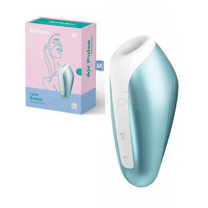 Satisfyer Love Breeze Air Pulse Stimulator Yellow or Copper or Ice Blue buy in Singapore LoveisLove U4ria