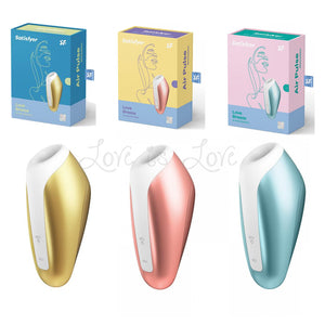 Satisfyer Love Breeze Air Pulse Stimulator Yellow or Copper or Ice Blue buy in Singapore LoveisLove U4ria