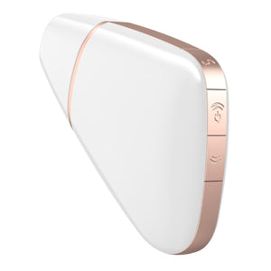 Satisfyer Love Triangle App Controlled Air Pulse Stimulator Plus Vibration Black or White Buy in Singapore LoveisLove U4Ria 