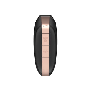 Satisfyer Love Triangle App Controlled Air Pulse Stimulator Plus Vibration Black or White Buy in Singapore LoveisLove U4Ria 