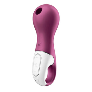 Satisfyer Lucky Libra Silicone Rechargeable Clitoral Stimulator Berry Buy in Singapore LoveisLove U4Ria 