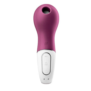 Satisfyer Lucky Libra Silicone Rechargeable Clitoral Stimulator Berry Buy in Singapore LoveisLove U4Ria 