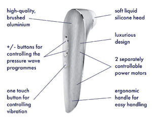 Satisfyer Luxury High Fashion Air Pulse Clit Massager