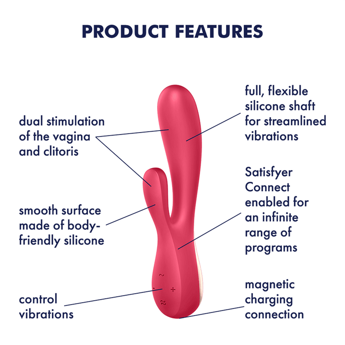 Satisfyer Mono Flex App-Controlled Rabbit Vibrator