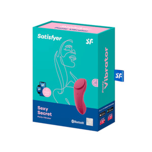 Satisfyer Sexy Secret App-Controlled Panty Vibrator Red Buy in Singapore LoveisLove U4Ria 