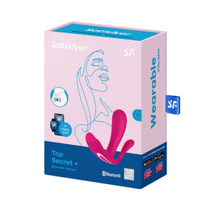 Satisfyer Top Secret Plus Wearable Vibrator for G-Spot and Anal Stimulation