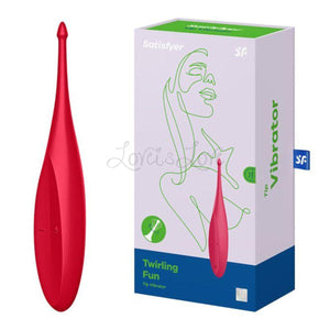 Satisfyer Twirling Fun Clitoral Stimulator Red Buy in Singapore LoveisLove u4Ria 