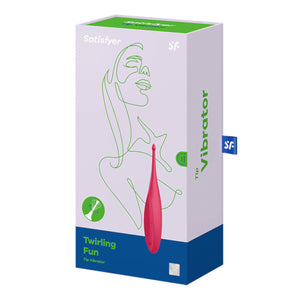 Satisfyer Twirling Fun Clitoral Stimulator Red Buy in Singapore LoveisLove u4Ria 