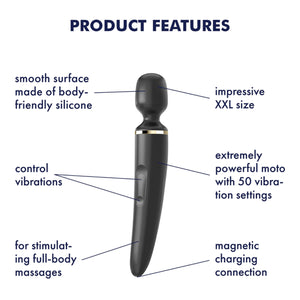 Satisfyer Wand-er Women Rechargeable Wand Massager Buy in Singapore LoveisLove U4Ria 