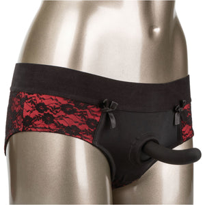 Scandal Crotchless Pegging Panty Set Buy in Singapore LoveisLove U4Ria 