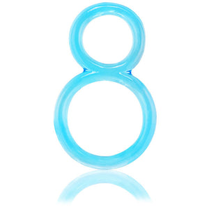 The Screaming O Ofinity Double Erection Ring Blue