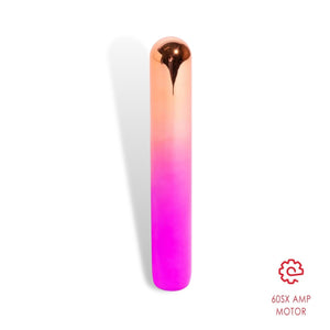 Sensuelle Aluminium Dual Motor Rumba Warming Bullet in Rainbow Ombre Buy in Singapore LoveisLove U4Ria