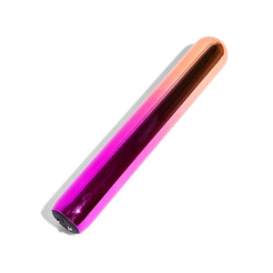 Sensuelle Aluminium Dual Motor Rumba Warming Bullet in Rainbow Ombre Buy in Singapore LoveisLove U4Ria