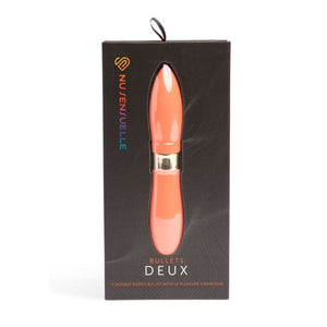 Sensuelle Deux Two Ended Bullet Vibrator in Coral Buy in Singapore LoveisLove U4Ria