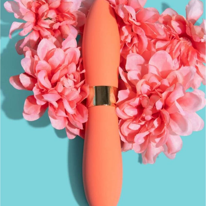 Sensuelle Deux Two Ended Bullet Vibrator in Coral