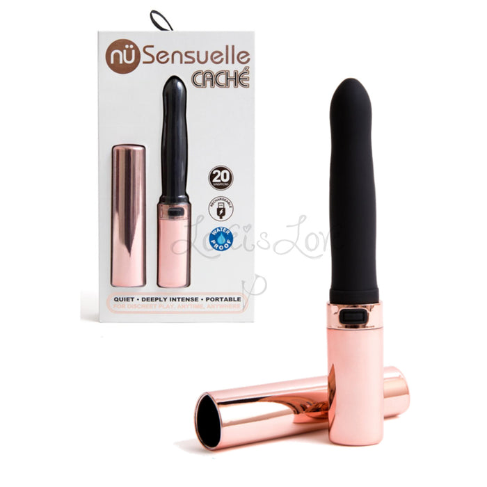 Sensuelle Cache 20 Function Discreet Versatile Vibrator Rose Gold