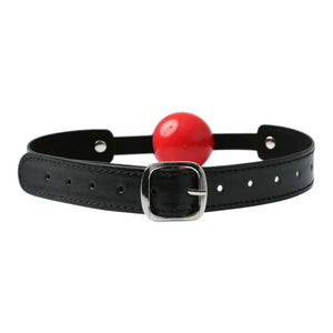 Sex & Mischief Solid Ball Gag Red Buy in Singapore LoveisLove U4Ria